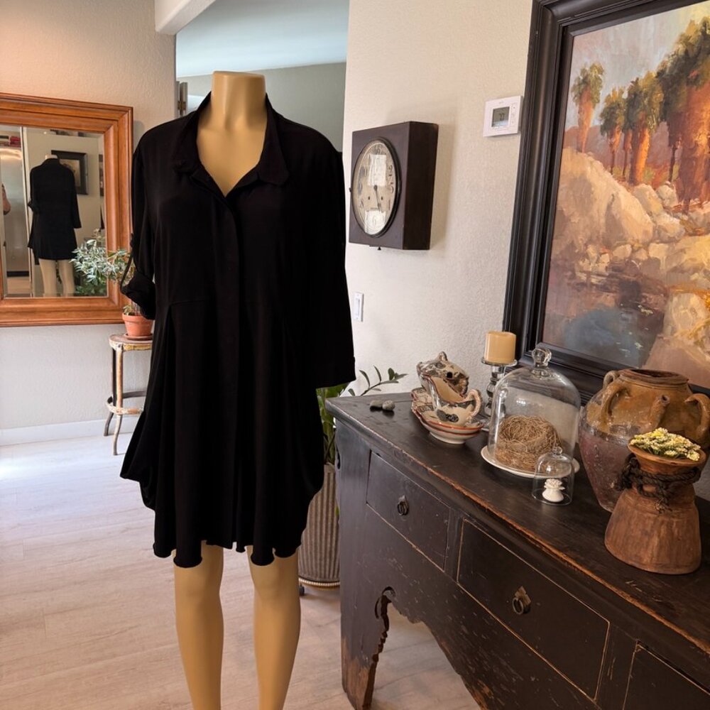 Joseph Ribkoff Black Mini Dress - Picture 8 of 9